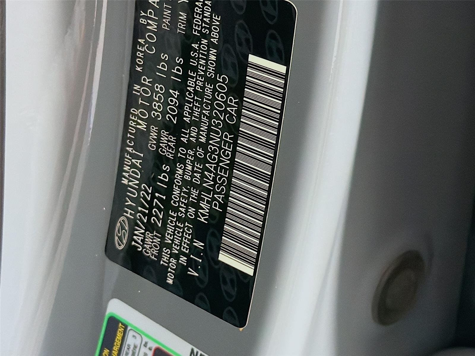 Used 2022 Electric Shadow Hyundai SEL image 29