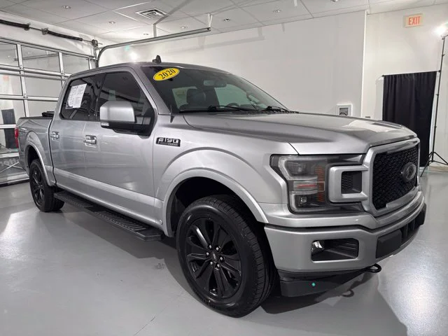 Used 2020 Silver Ford Lariat image 1