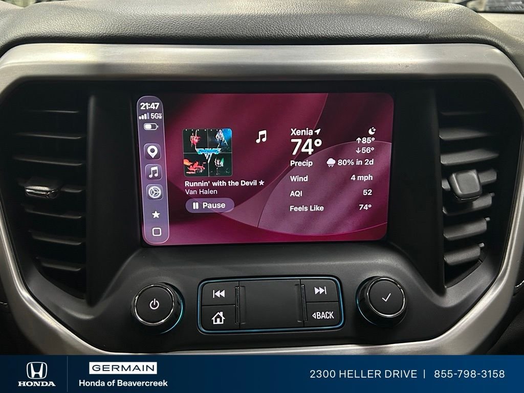 Used 2021 Cayenne Red Tintcoat GMC SLT image 22