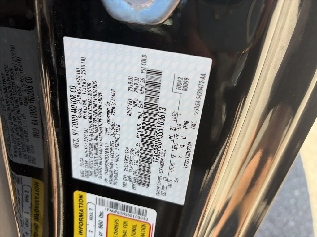 Used 2025 Black Ford EcoBoost Premium image 32