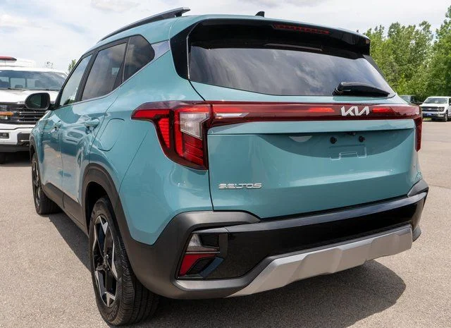 Used 2024 Blue Kia EX image 8