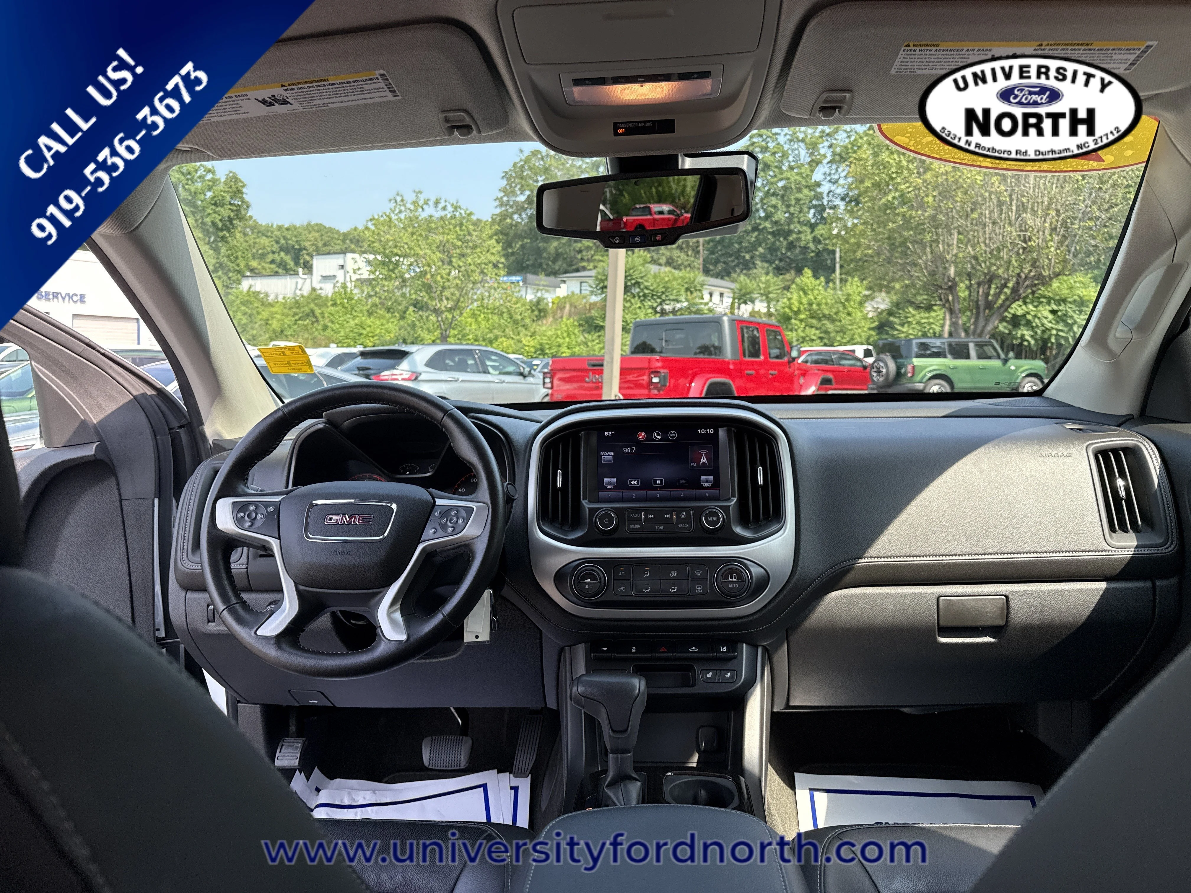 Used 2015 Summit White GMC 4WD SLT image 48