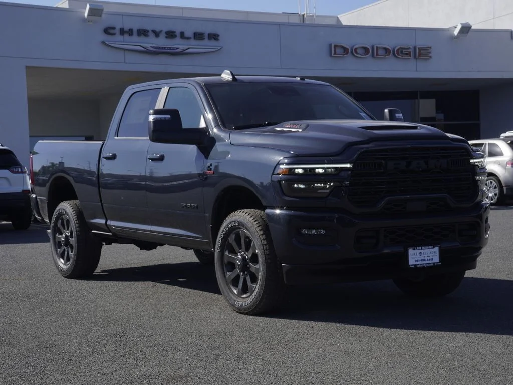 New 2026 Forged Blue Metallic Exterior Paint RAM Laramie image 2