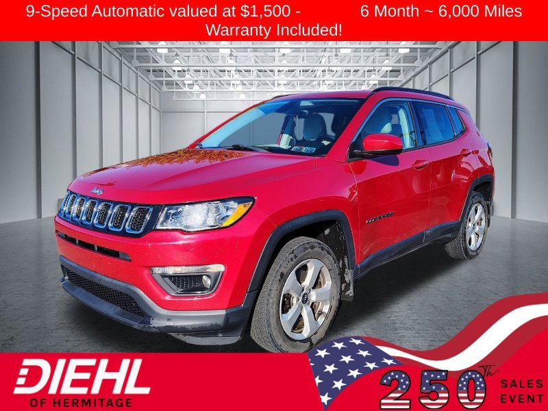 Used 2018 Red Jeep Latitude image 1