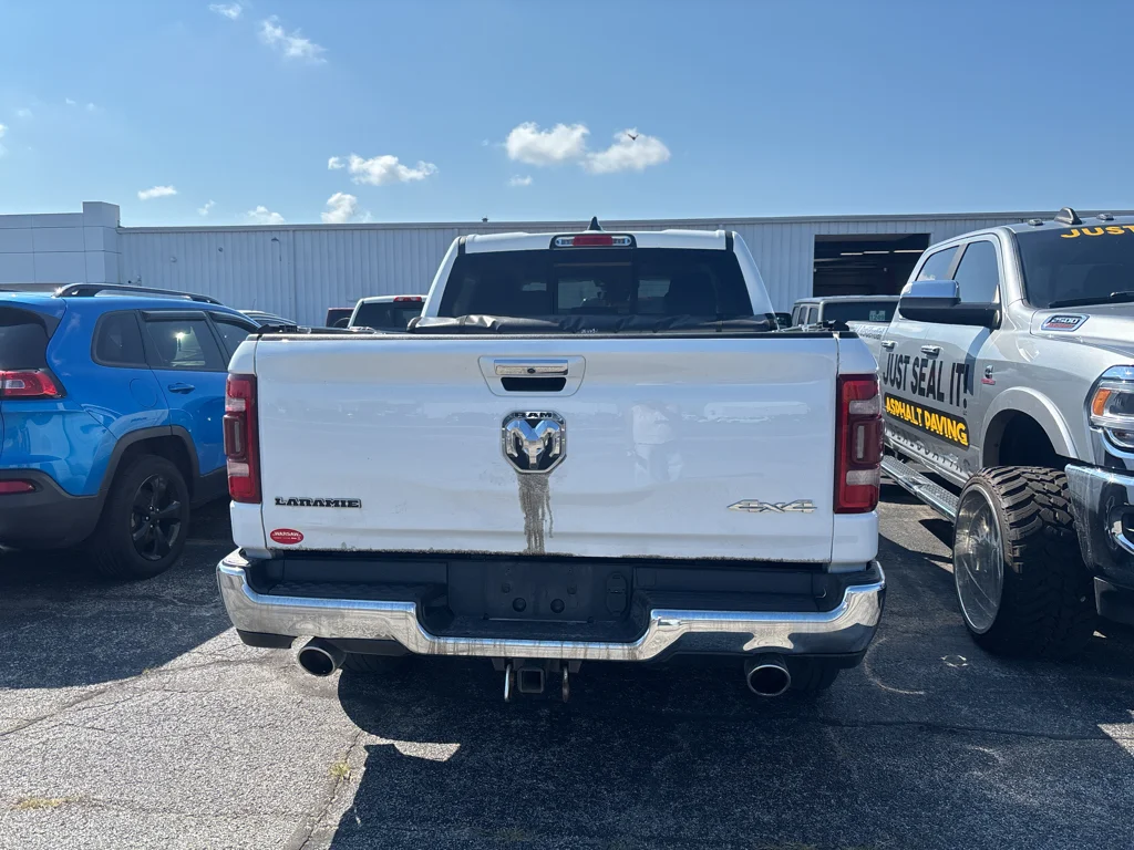 Used 2022 Bright White Clearcoat Ram Laramie image 4