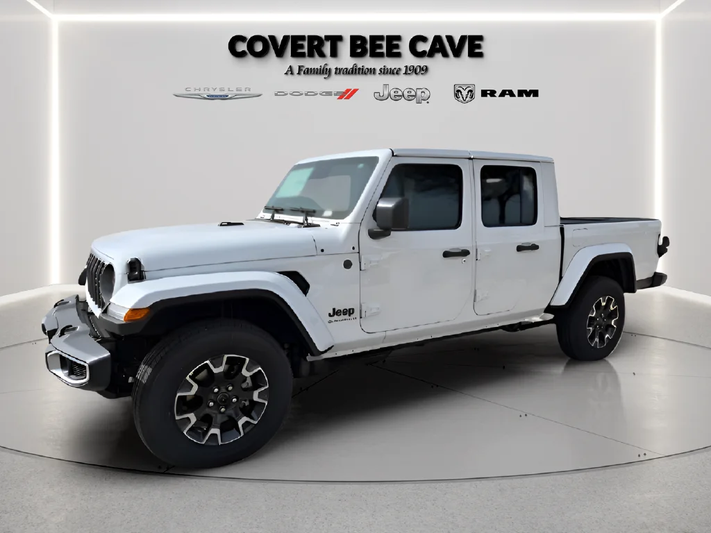 New 2026 Bright White Clear-Coat Exterior Paint Jeep Sahara image 7
