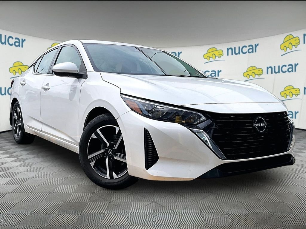 Used 2024 White Nissan SV image 1