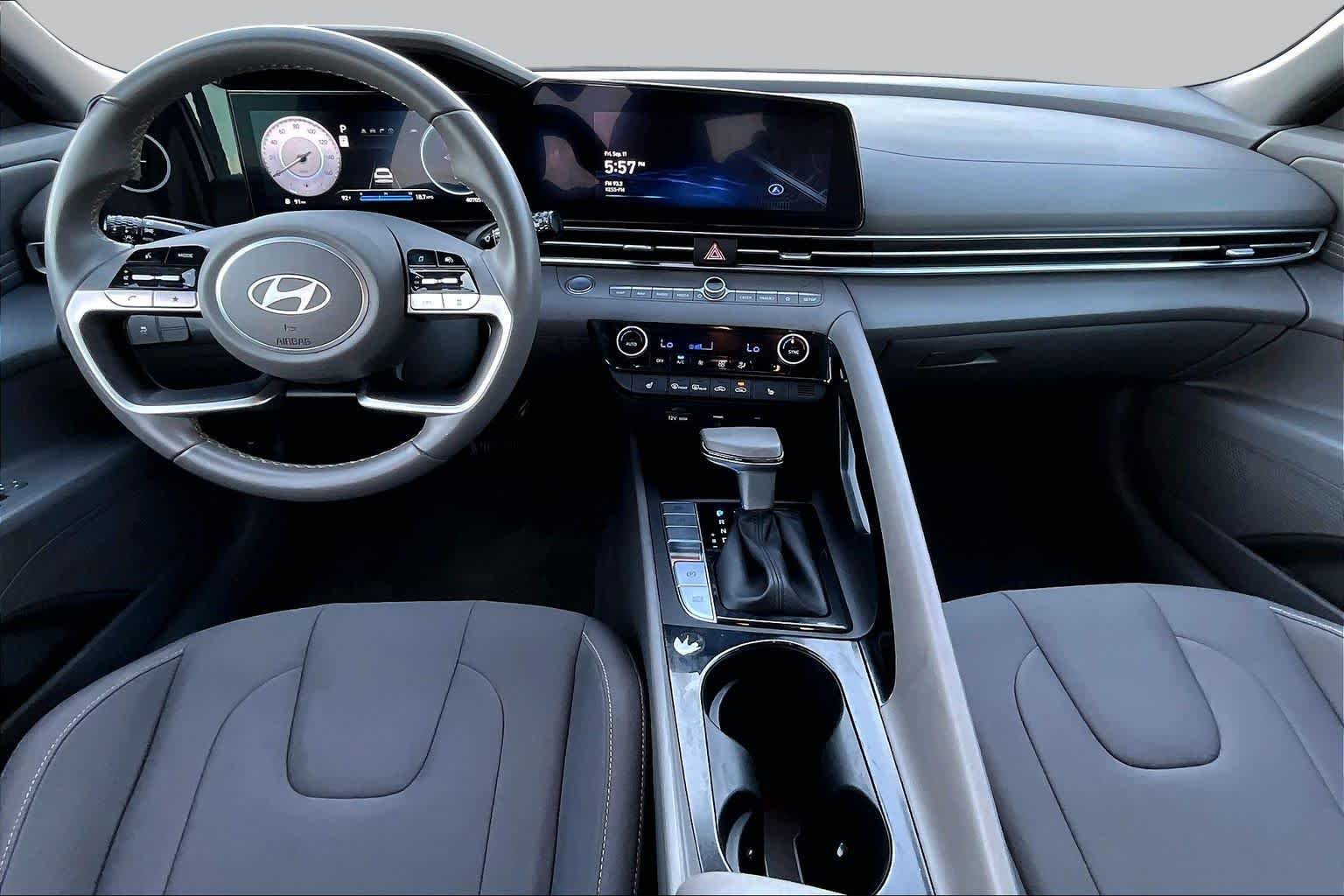 Used 2024 Ecotronic Gray Hyundai Limited image 15