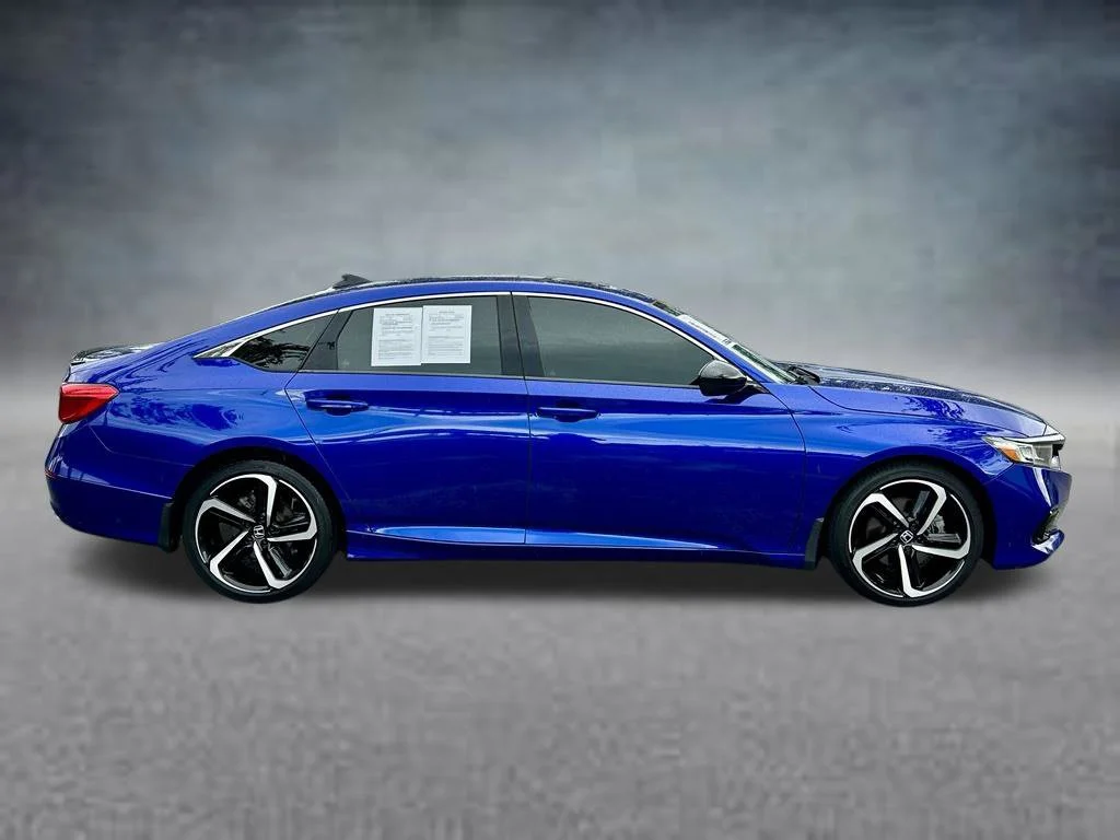 Certified Used 2021 Blue Honda Sport 2.0T image 4