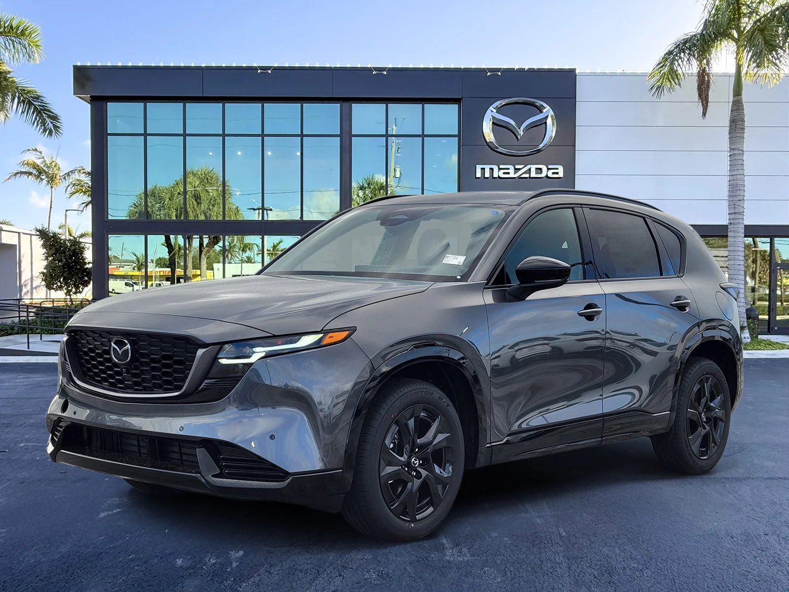 New 2026 Machine Gray Metallic Mazda 2.5 S Premium Plus AWD image 2