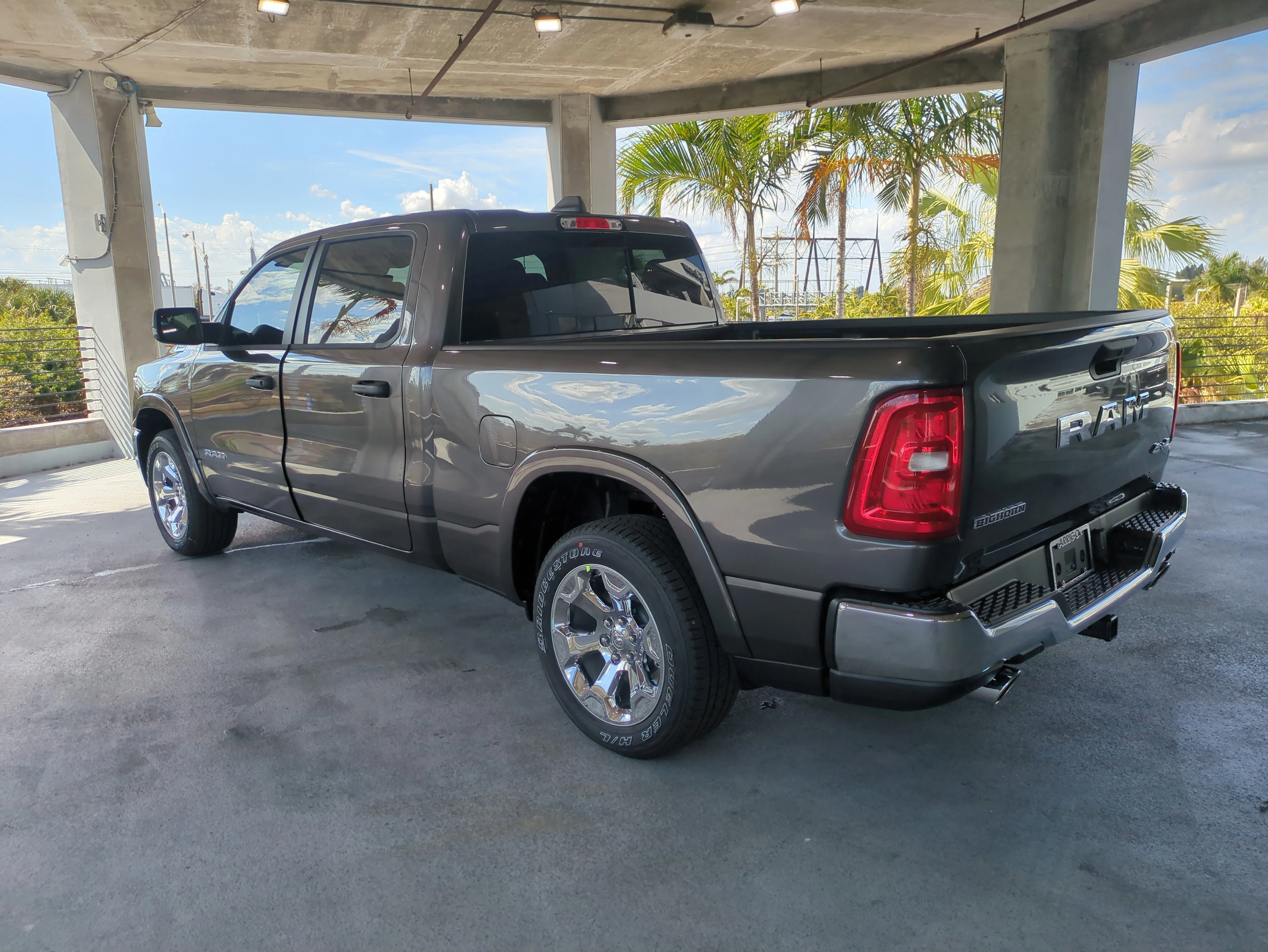 New 2026 Granite Crystal Metallic Clear-Coat Exterior Paint RAM Big Horn image 6