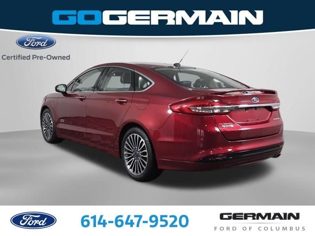 Certified Used 2017 Ruby Red Metallic Ford Titanium image 9