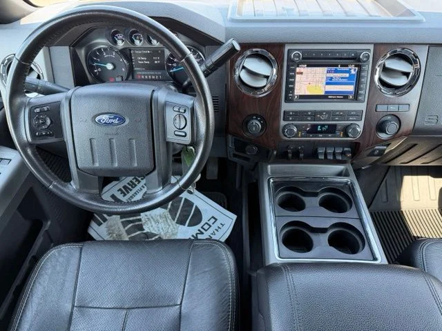 Used 2012 White Platinum Clearcoat Metallic Ford Lariat image 3