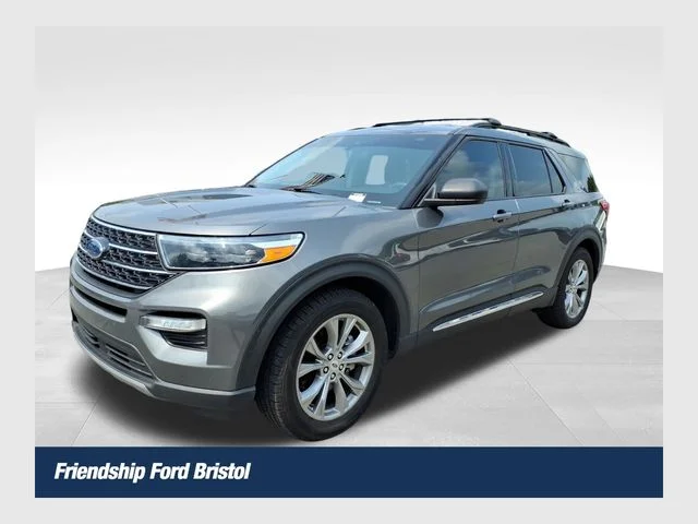 Used 2021 Gray Ford XLT image 1