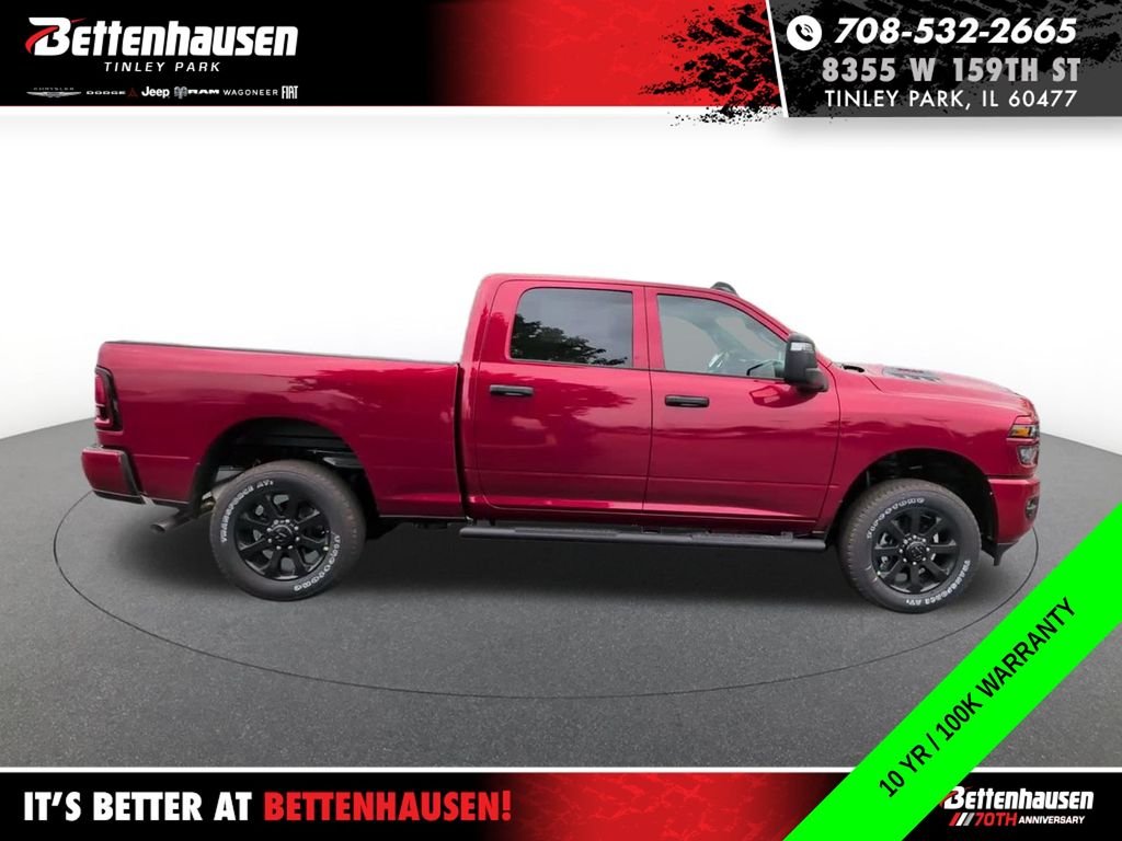 New 2026 Molten Red Pearl-Coat Exterior Paint RAM Black Express image 5