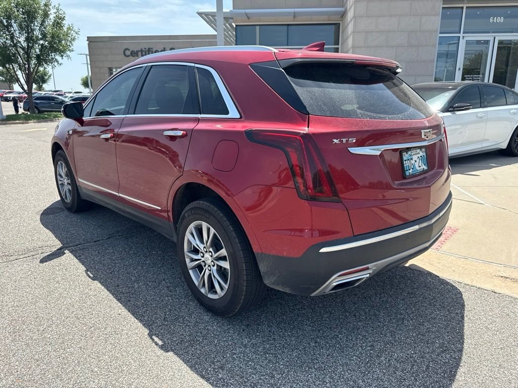 Used 2022 Red Cadillac Premium Luxury image 4