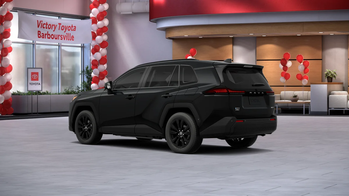 New 2026 Midnight Black Metallic Toyota XLE Premium image 6