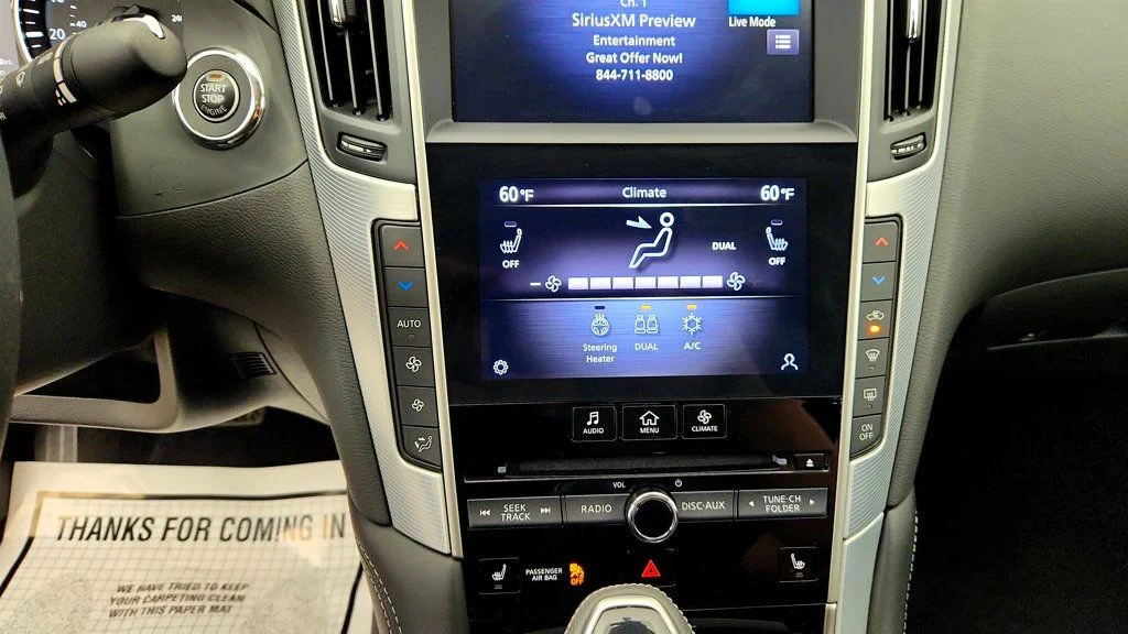 Used 2023 Dynamic Sunstone Red INFINITI LUXE AWD image 19