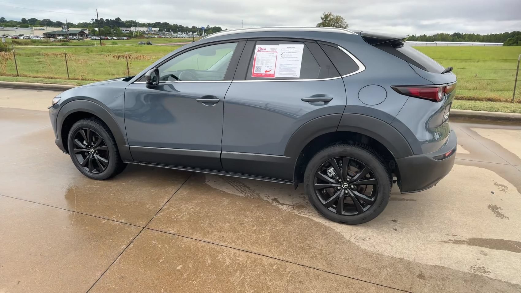 Used 2024 Polymetal Gray Metallic Mazda 2.5 S Carbon Edition image 6