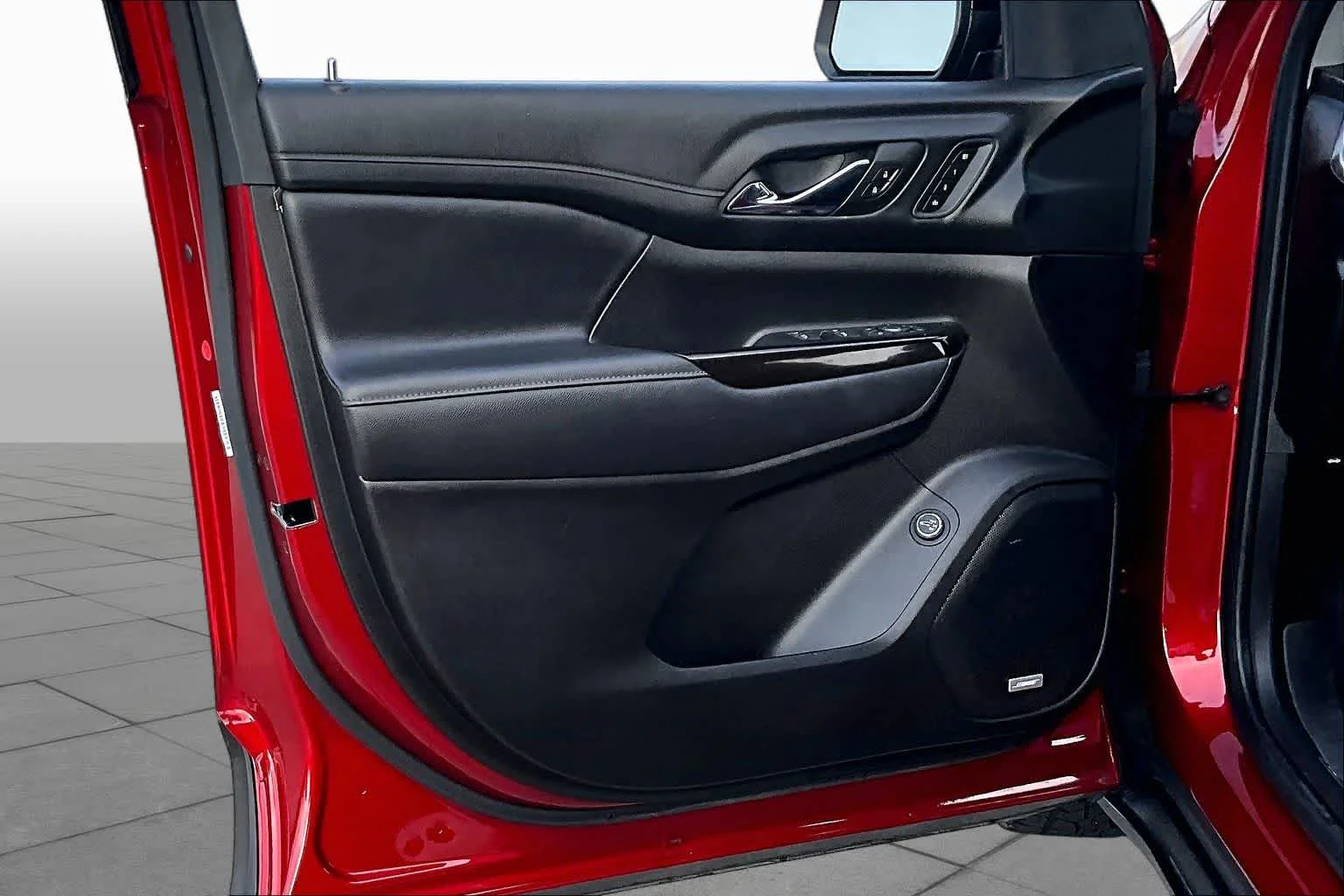 Used 2023 VOLCANIC RED TINCOAT GMC AT4 image 42