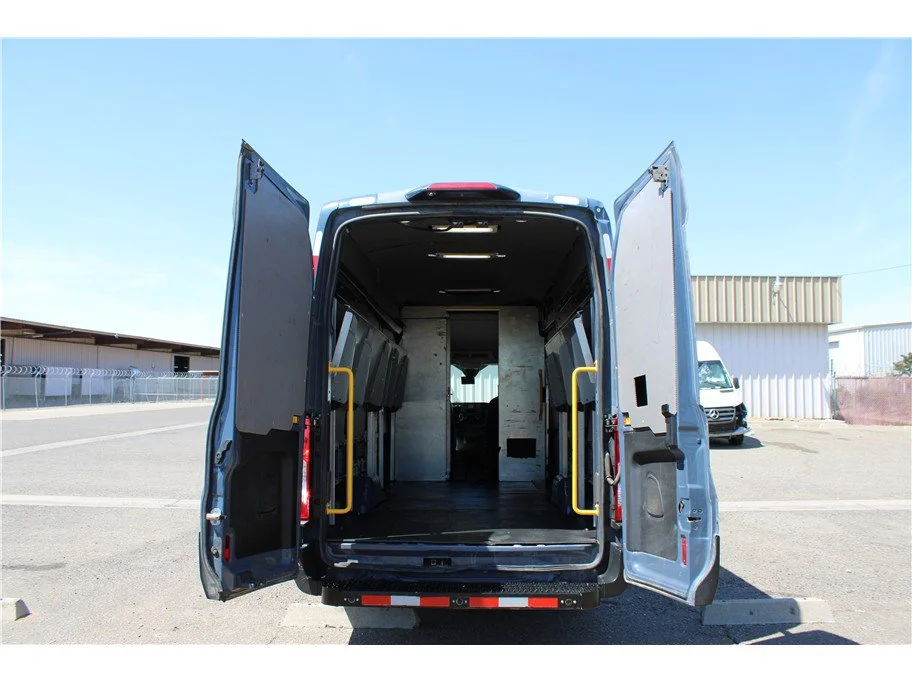 Used 2020 Gray Ford Extended Length High Roof Van 3D image 11