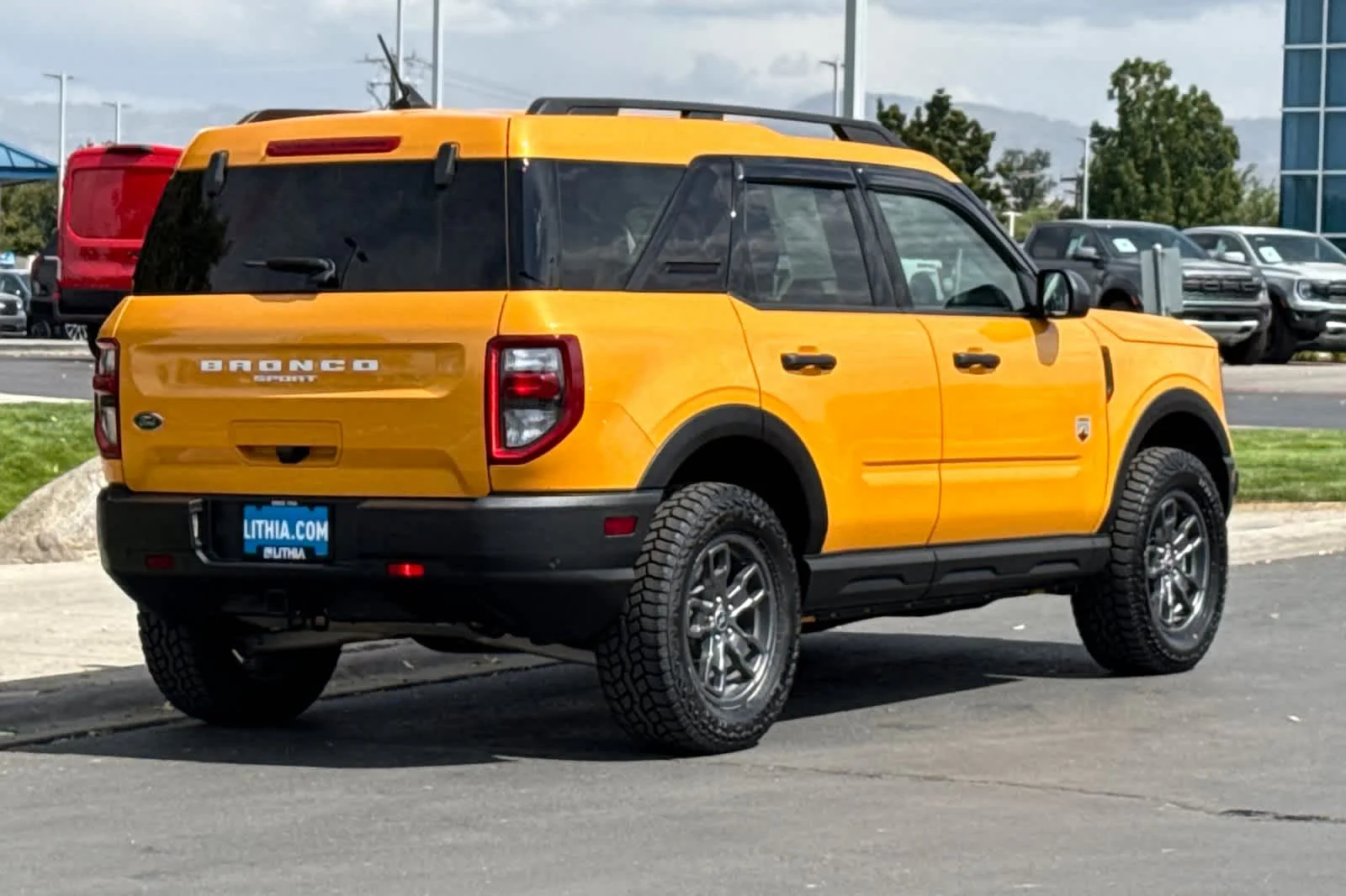 Used 2023 Cyber Orange Metallic Tricoat Ford Big Bend image 2