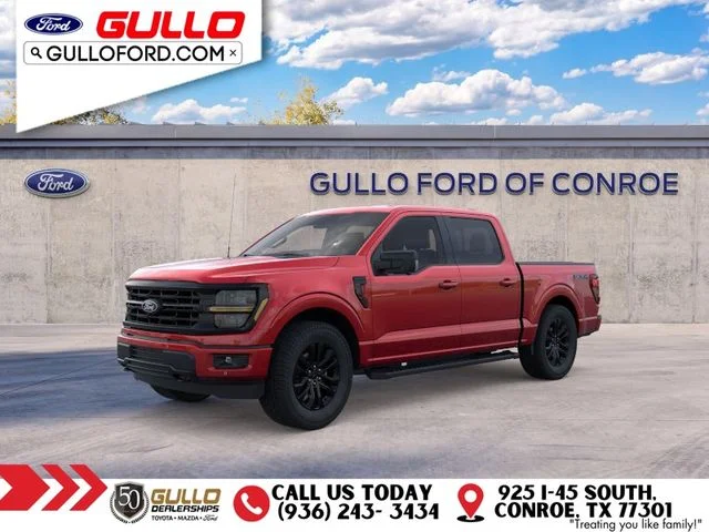 New 2026 Ruby Red Metallic Tinted Clearcoat Ford XLT image 1