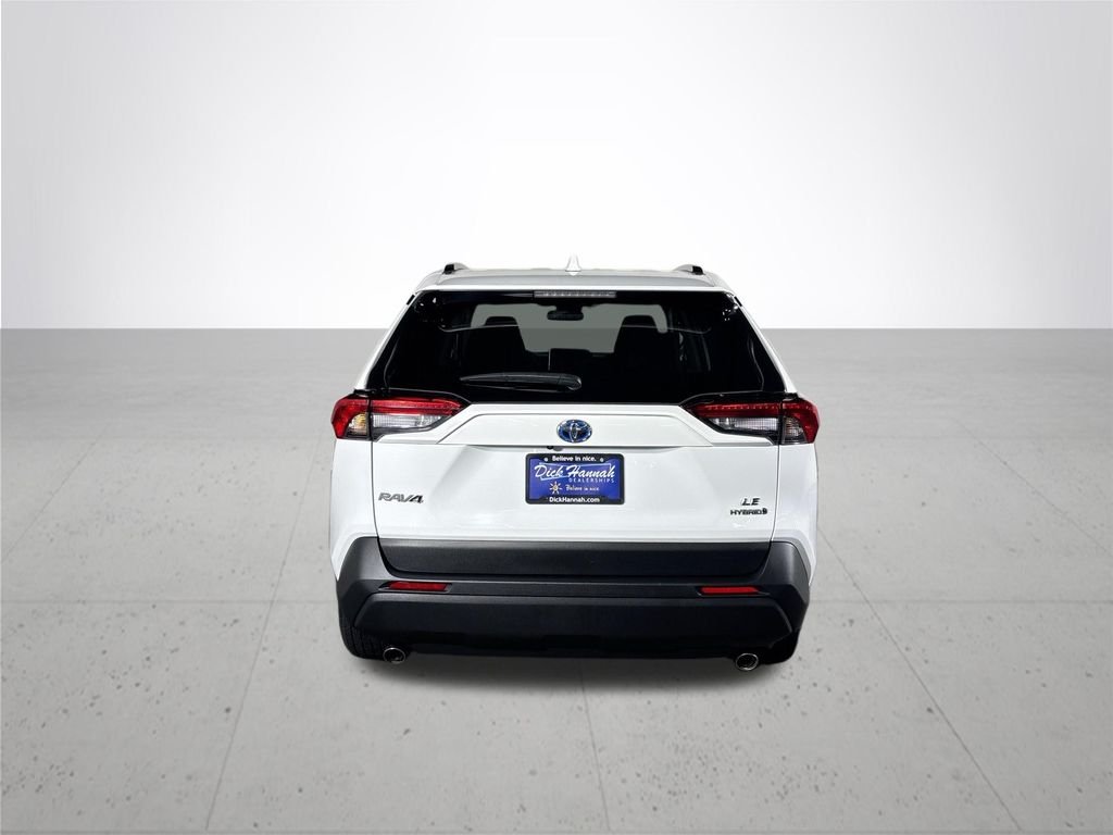 Used 2024 White Toyota LE image 7