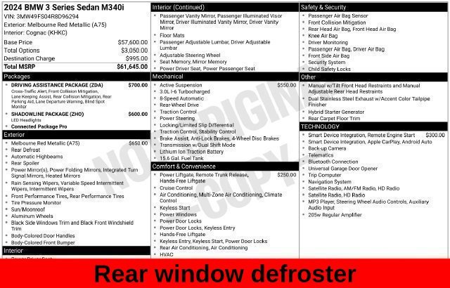 2024 BMW 3 Series M340i - Photo 32