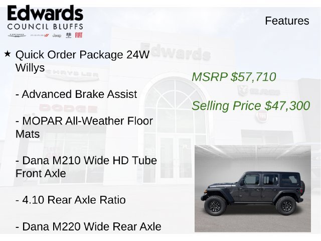 New 2026 Granite Crystal Metallic Clear-Coat Exterior Paint Jeep Willys image 8