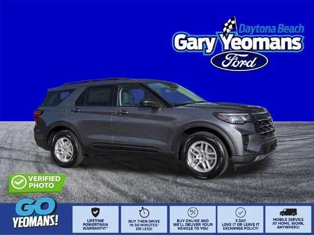 New 2026 Carbonized Gray Metallic Ford Active image 1