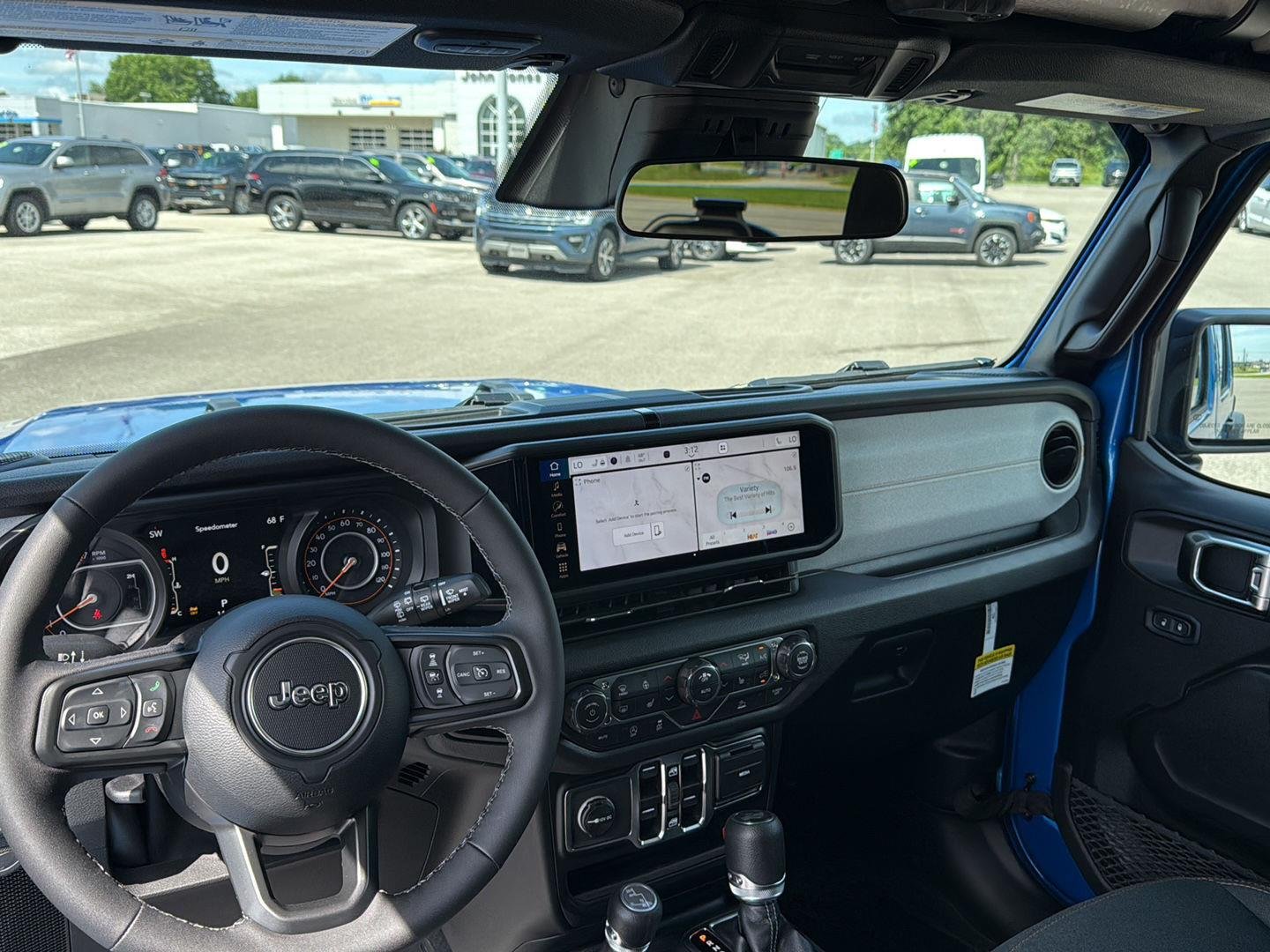 New 2026 Hydro Blue Pearl-Coat Exterior Paint Jeep Sport S image 3
