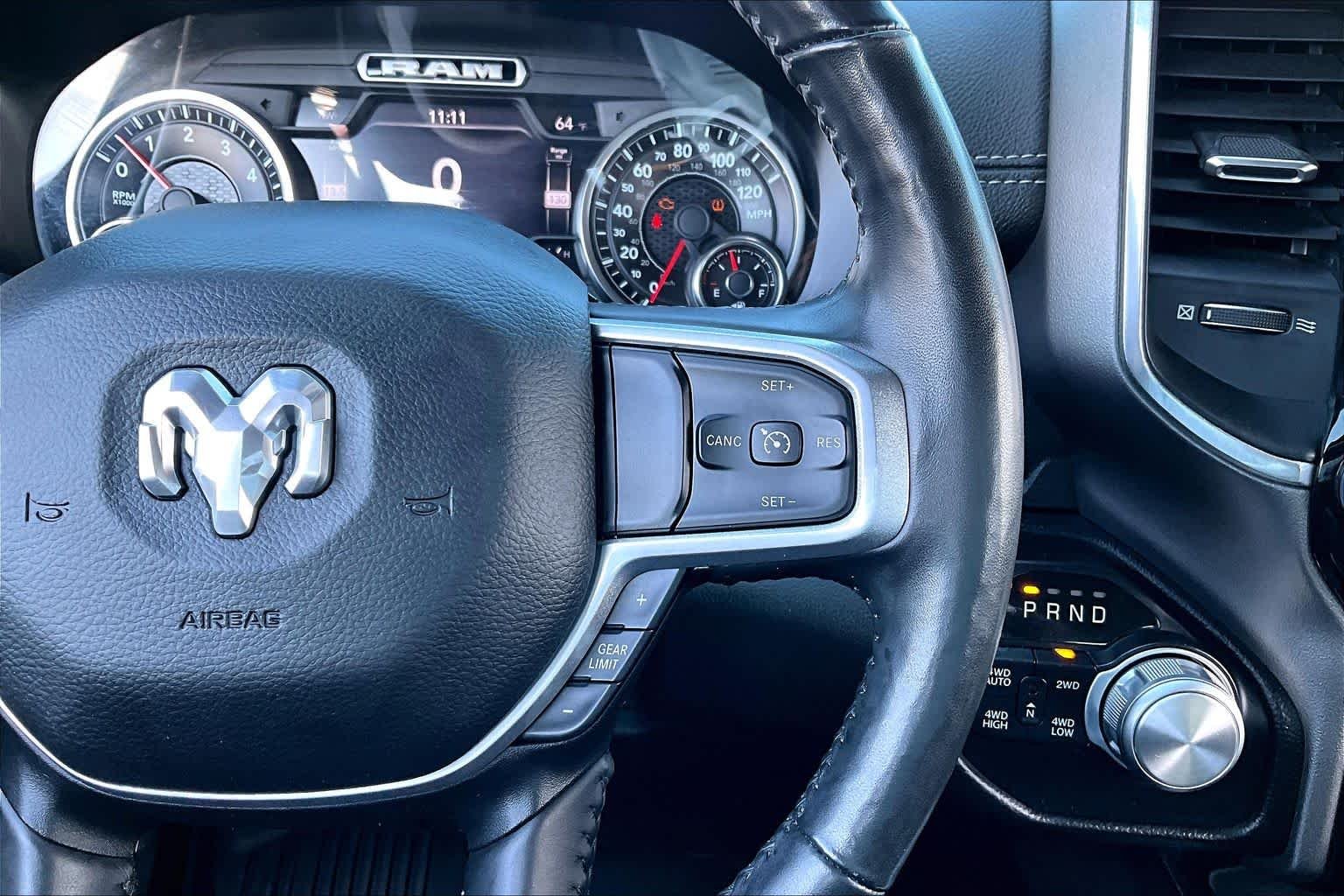 Used 2020 Billet Silver Metallic Clearcoat Ram Laramie image 25