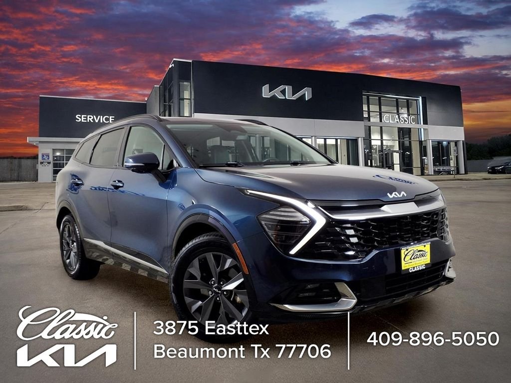 Used 2023 Blue Kia SX-Prestige image 1