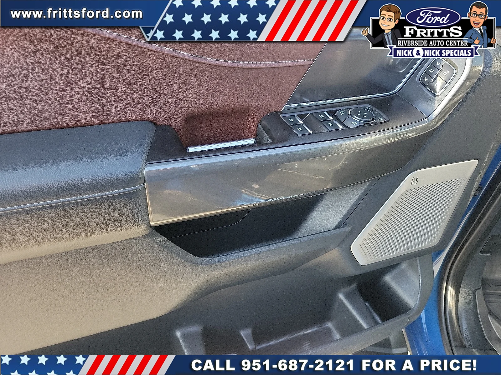 Certified Used 2023 Blue Metallic Ford LARIAT image 13