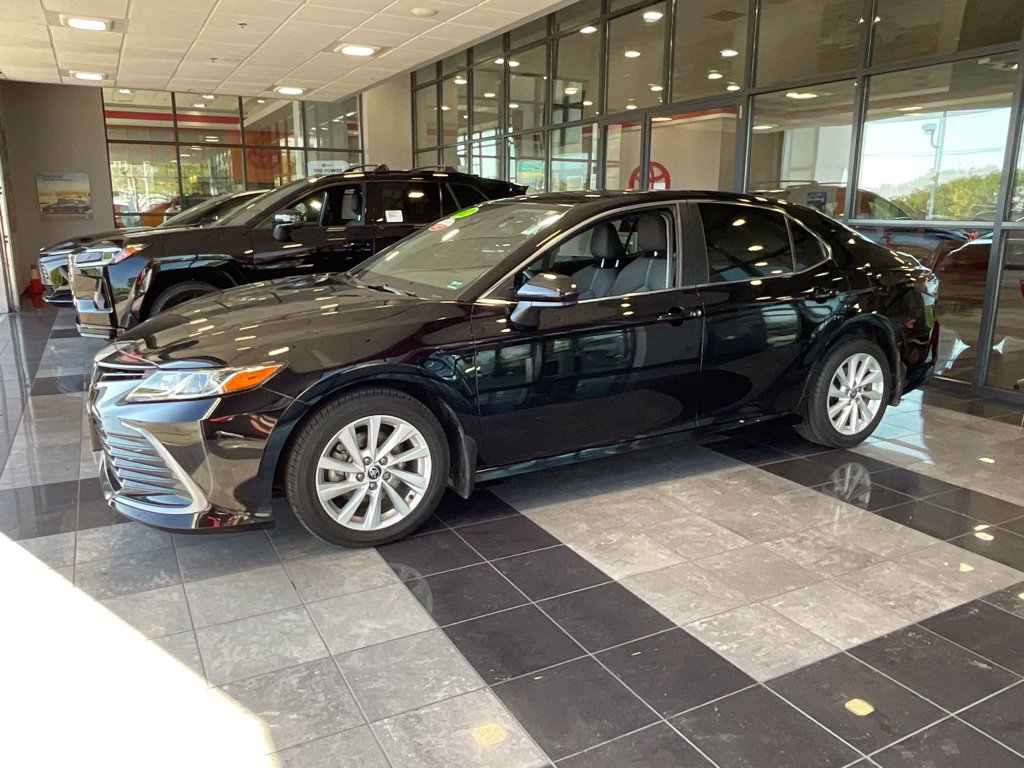 Certified Used 2022 Black Toyota LE image 3