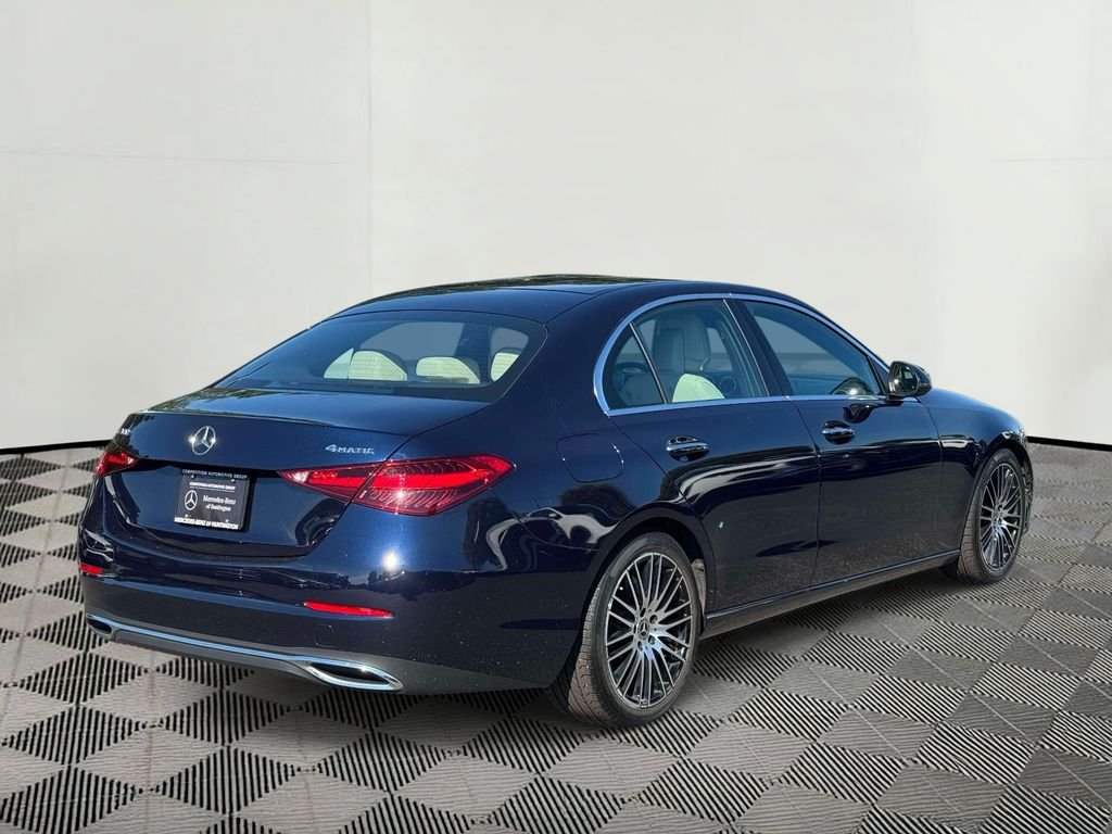 Certified Used 2022 Lunar Blue Metallic Mercedes-Benz C 300 image 11
