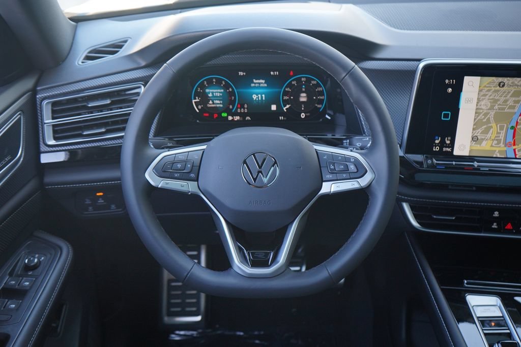 New 2026 Deep Black Pearl Volkswagen SEL Premium R-Line image 9