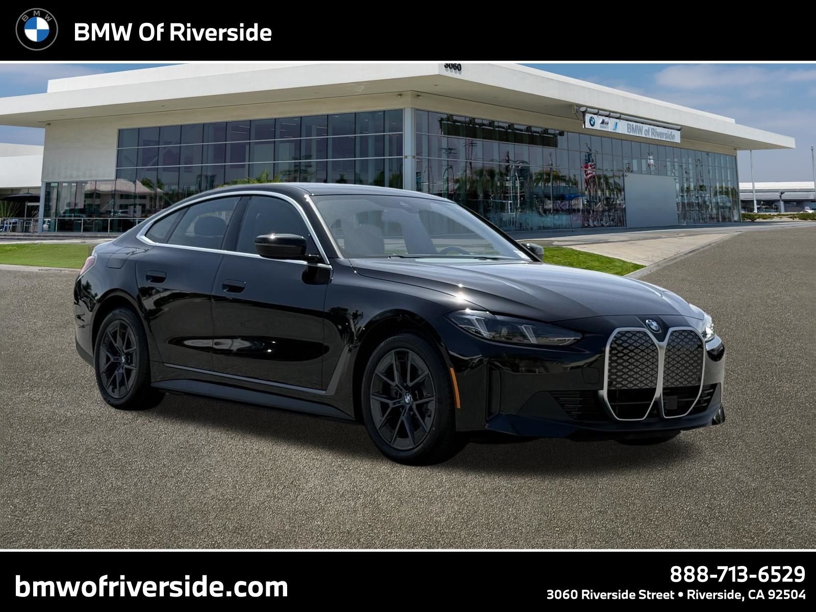 New 2026 Jet Black BMW eDrive40 image 1