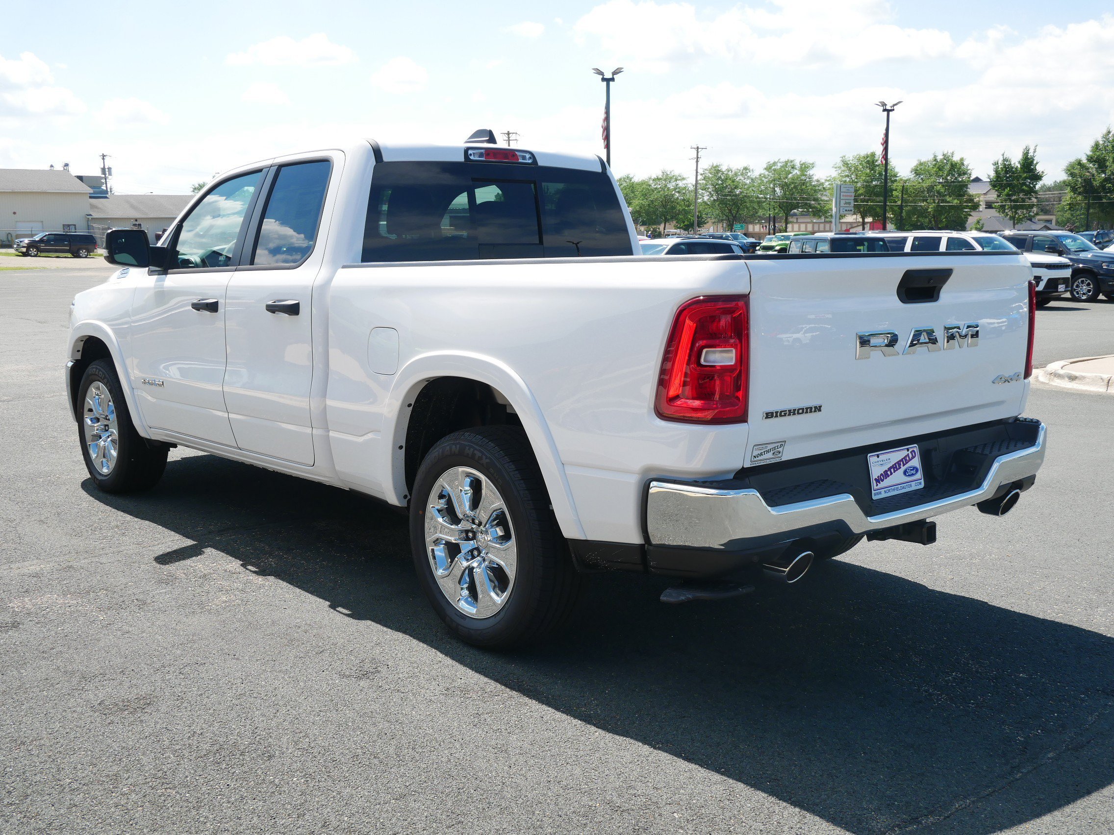 New 2026 Bright White Clear-Coat Exterior Paint RAM Big Horn image 6