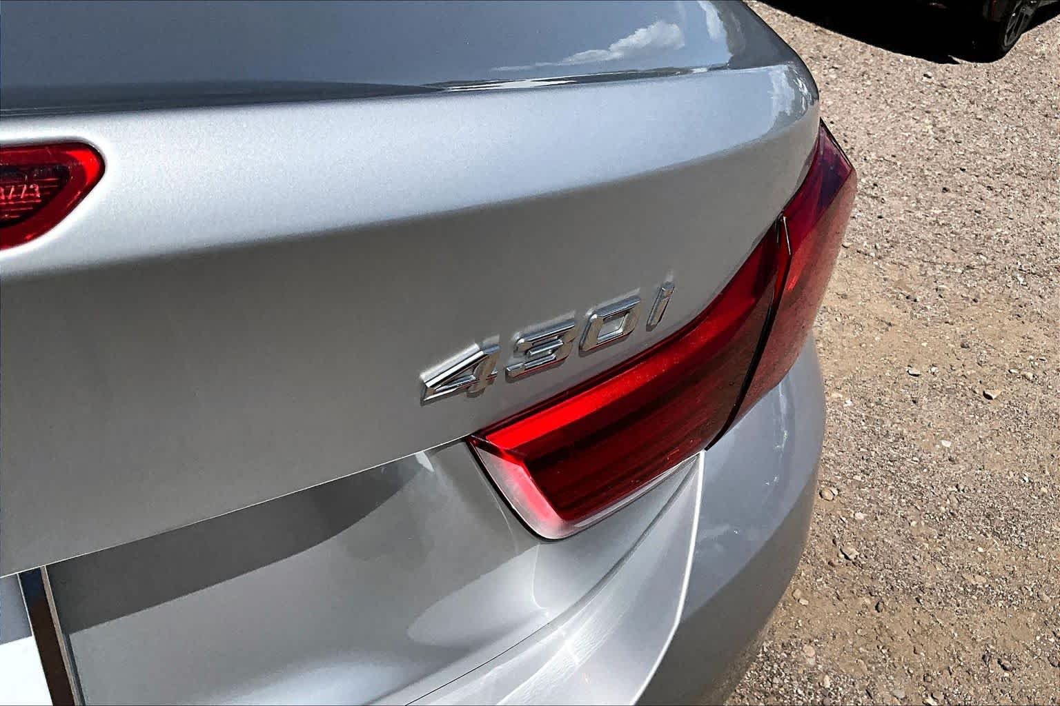 Used 2018 GLACIER SILVER METALLIC BMW 430i xDrive image 8