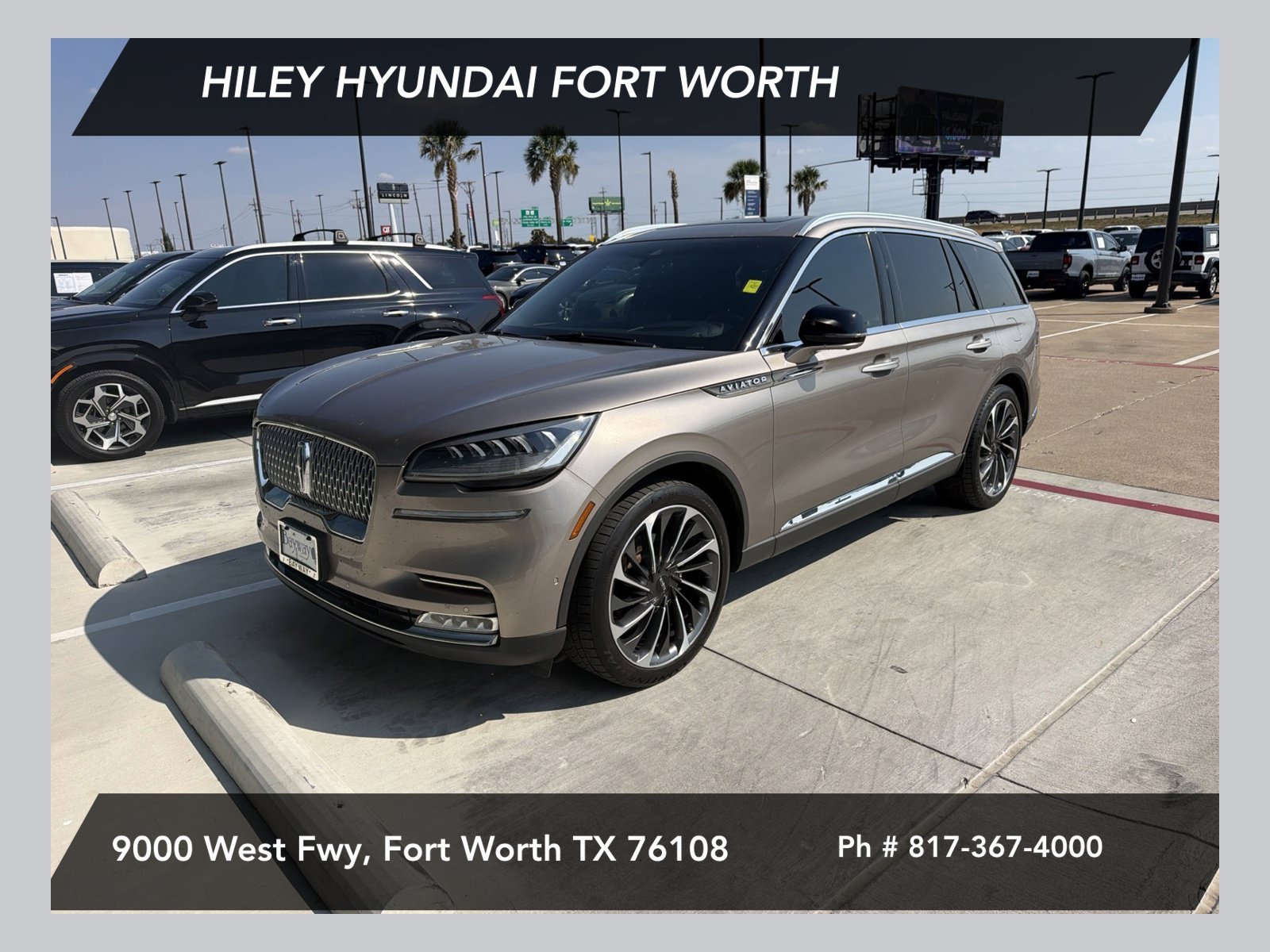 Used 2021 Iced Mocha Lincoln Reserve image 1