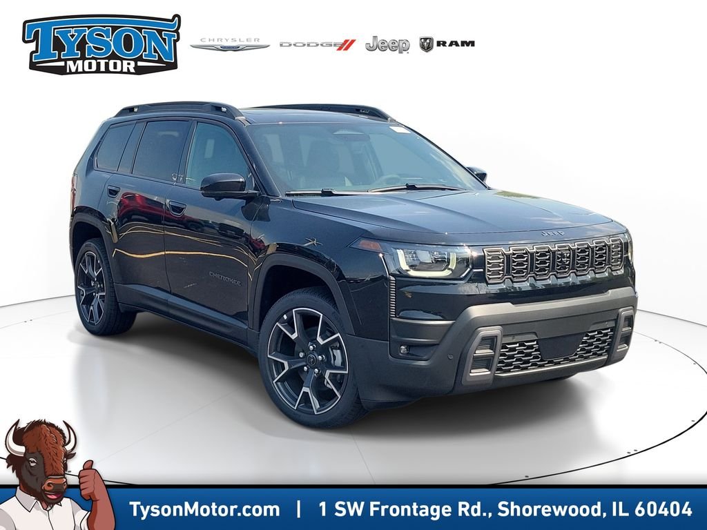 New 2026 Diamond Black Crystal Pearl-Coat Exterior Paint Jeep Overland image 1
