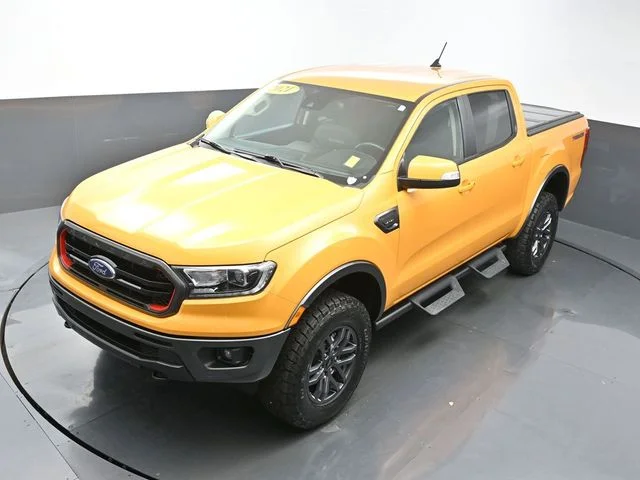 Used 2021 Orange Ford Lariat image 44