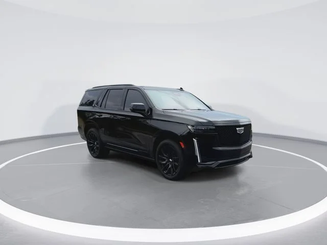 Used 2024 Black Cadillac Sport Platinum image 2