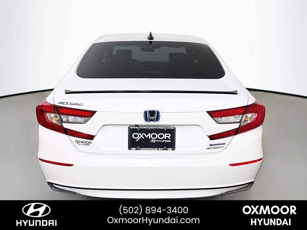 Used 2022 Platinum White Pearl Honda Sport image 6