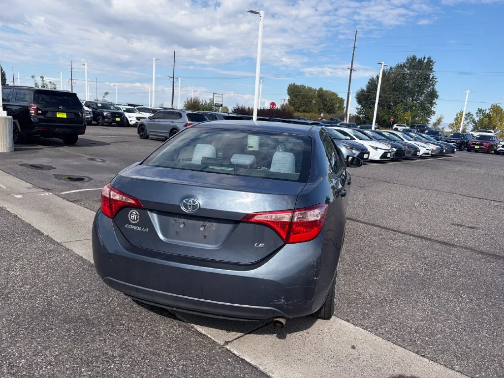Used 2018 Gray Toyota LE image 3