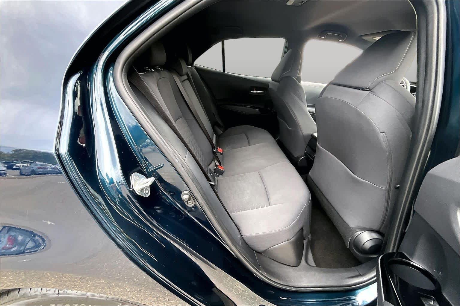 Certified Used 2022 Galactic Aqua Mica Toyota SE image 19