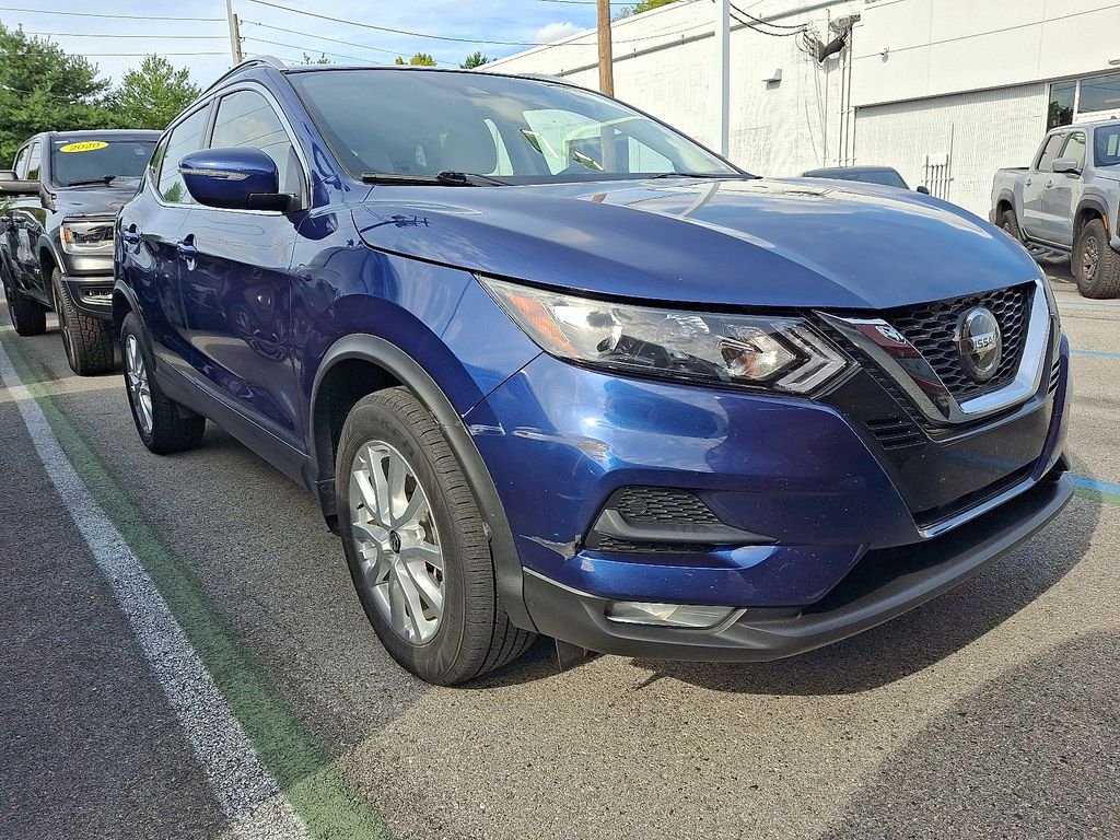 Used 2021 Blue Nissan SV image 1