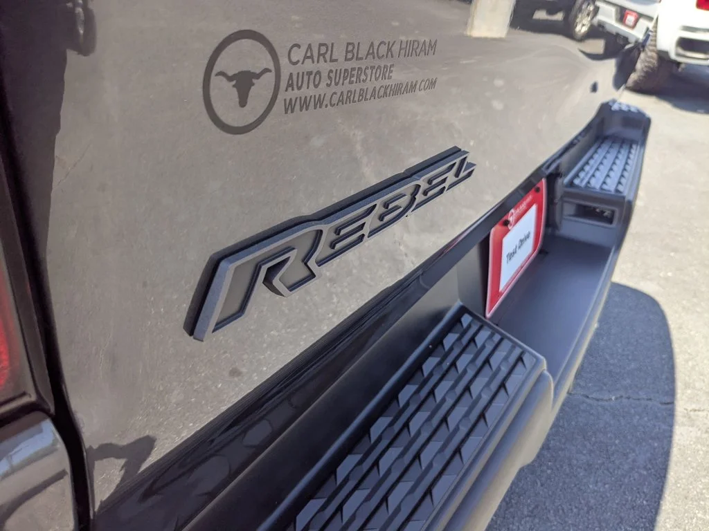 Used 2022 Granite Crystal Metallic Clearcoat Ram Rebel image 29